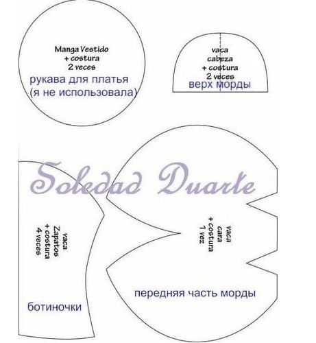 Детали выкройки Детали выкройки