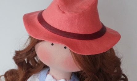 Выкройка шляпы для куклы своими руками