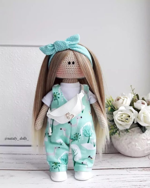 Выкройка сумочки для куклы своими руками