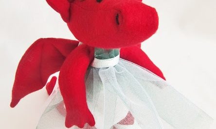 Дракон из флиса выкройка
