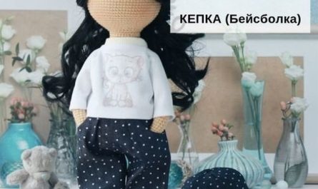 Кепка для кукол выкройка