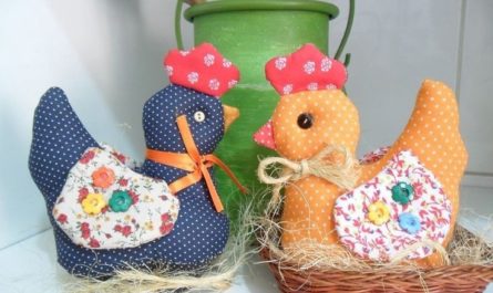 Курочки из ткани своими руками выкройка